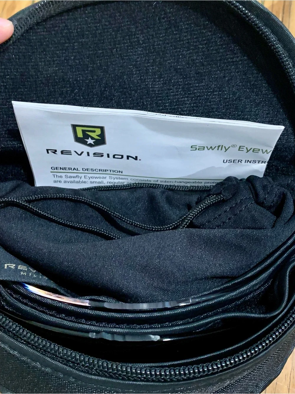 Revision Military Sawfly Ballistic Shooters DELUXE KIT 3-Lens Glasses System NEW